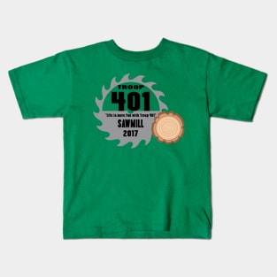 401 Camp Shirt Summer 2017 Kids T-Shirt